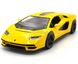Іграшкова металева машинка Lamborghini Countach LPI 800-4 1:38 Kinsmart KT5437W жовта KT5437WY фото 1
