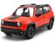 Металева модель машини Jeep Renegade Trailhawk Welly 24071 1:24 червоний 24071WR фото 1