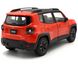Металлическая модель машины Jeep Renegade Trailhawk Welly 24071 1:24 красный 24071WR фото 4
