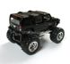 Іграшкова металева машинка Kinsmart Hummer H2 SUV OFF ROAD чорний KT5337WBBL фото 3