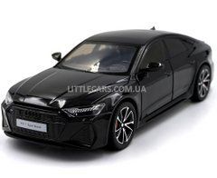 Іграшкова модель машини Audi RS 7 C8 Sportback 1:25 Автопром AP7755 чорна AP7755BL фото