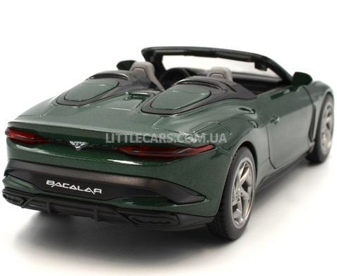Іграшкова машинка Bentley Mulliner Bacalar 1:32 Автопром 68741 зелена 68741G фото