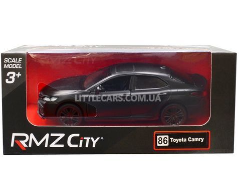 Іграшкова машинка Toyota Camry XSE 1:40 RMZ City 554063 чорна матова 554063MBL фото