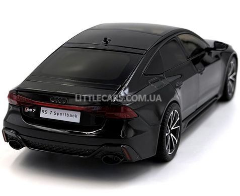 Іграшкова модель машини Audi RS 7 C8 Sportback 1:25 Автопром AP7755 чорна AP7755BL фото