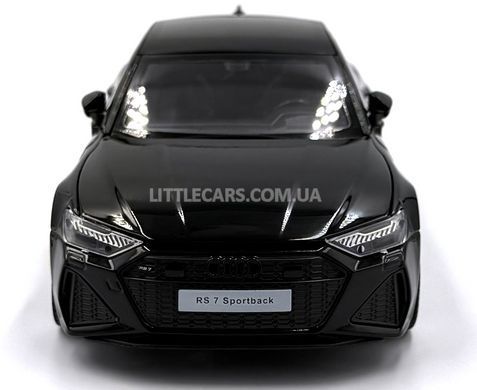 Іграшкова модель машини Audi RS 7 C8 Sportback 1:25 Автопром AP7755 чорна AP7755BL фото