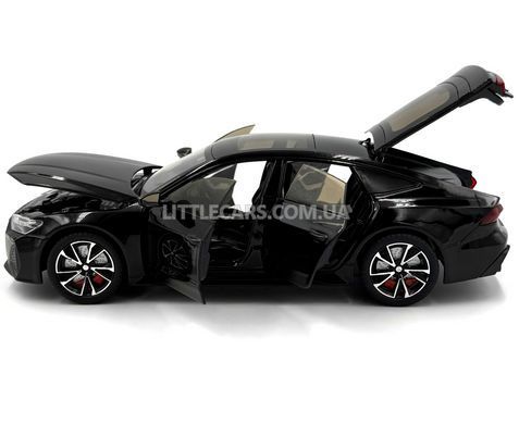 Іграшкова модель машини Audi RS 7 C8 Sportback 1:25 Автопром AP7755 чорна AP7755BL фото