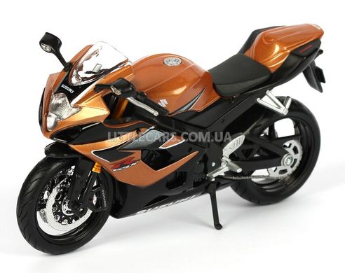 Мотоцикл Maisto Suzuki GSX-R1000 1:12 чорно-коричневий 311011 фото