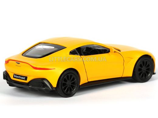 Моделька машины RMZ City Aston Martin Vantage 2018 желтый матовый 554044MAY фото