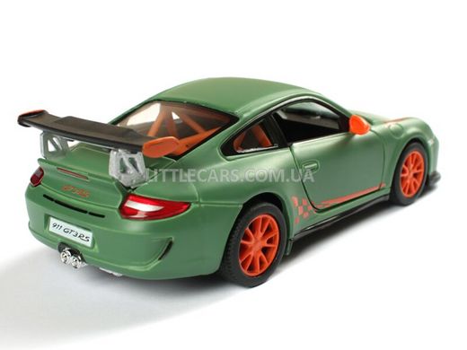 Металлическая модель машины Kinsmart Porsche 911 GT3 RS зеленый KT5352WGR фото