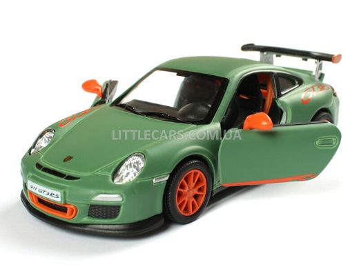 Іграшкова металева машинка Kinsmart Porsche 911 GT3 RS зелений KT5352WGR фото
