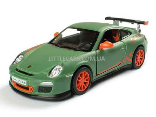 Іграшкова металева машинка Kinsmart Porsche 911 GT3 RS зелений KT5352WGR фото