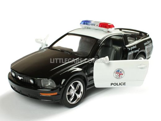 Моделька машины Kinsmart Ford Mustang GT 2006 Police полицейский KT5091WPP фото