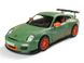 Металлическая модель машины Kinsmart Porsche 911 GT3 RS зеленый KT5352WGR фото 1