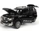 Металлическая модель машины Автопром Nissan Patrol 1:31 (Y62) черный 7577BL фото 4