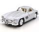 Іграшкова металева машинка Kinsmart Mercedes-Benz 300 SL 1954 сірий KT5346WG фото 1