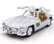 Іграшкова металева машинка Kinsmart Mercedes-Benz 300 SL 1954 сірий KT5346WG фото 2
