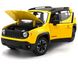 Металлическая модель машины Jeep Renegade Trailhawk Welly 24071 1:24 желтый 24071WY фото 2