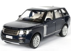 Іграшкова металева машинка Автопром Land Rover Range Rover Vogue 1:26 синій 68263AB фото