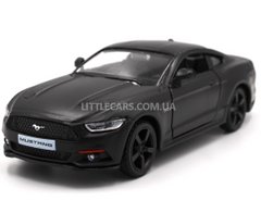 Игрушечная металлическая машинка Ford Mustang 2015 1:38 RMZ City 554029M черный матовый 554029MBL фото
