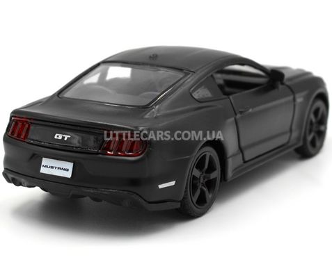 Іграшкова металева машинка Ford Mustang 2015 1:38 RMZ City 554029M чорний матовий 554029MBL фото