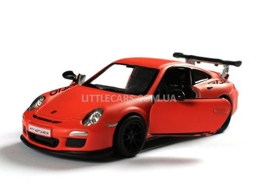 Іграшкова металева машинка Kinsmart Porsche 911 GT3 RS помаранчевий матовий KT5371WO фото