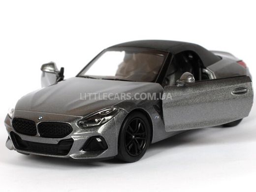 Іграшкова металева машинка Kinsmart BMW Z4 2018 темно-сіра KT5419WDG фото