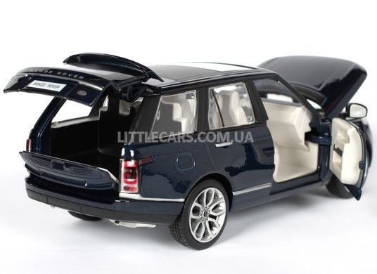 Іграшкова металева машинка Автопром Land Rover Range Rover Vogue 1:26 синій 68263AB фото