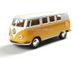 Іграшкова металева машинка Kinsmart Volkswagen Classical Bus 1962 жовтий KT5060WY фото 1