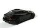 Іграшкова металева машинка Welly Mercedes-Benz C 63 AMG Coupe Black Series чорний 43675CWBL фото 3