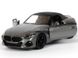 Іграшкова металева машинка Kinsmart BMW Z4 2018 темно-сіра KT5419WDG фото 2