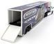 Іграшкова модель вантажівки Freightliner eCascadia з причепом 1:64 Kinsmart KT1303W біла KT1303WW фото 8