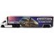 Іграшкова модель вантажівки Freightliner eCascadia з причепом 1:64 Kinsmart KT1303W біла KT1303WW фото 3