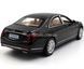 Металева модель машини Mercedes-Benz S 600 Автопром 68401 1:37 чорний 68401BL фото 5