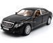Металева модель машини Mercedes-Benz S 600 Автопром 68401 1:37 чорний 68401BL фото 1