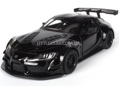Металлическая модель машины Kinsmart KT5421W Toyota GR Supra Racing Concept 1:34 черная KT5421WBL фото