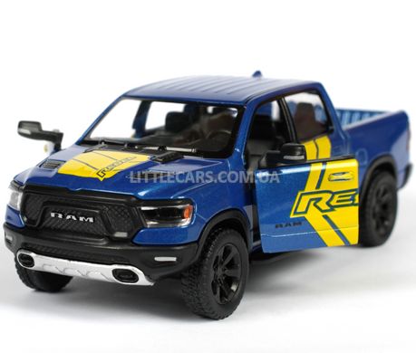 Іграшкова металева машинка Kinsmart KT5413WFB Dodge RAM 1500 2019 синій KT5413WFB фото