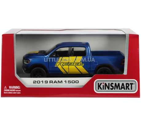 Металлическая модель машины Kinsmart KT5413WFB Dodge RAM 1500 2019 синий KT5413WFB фото