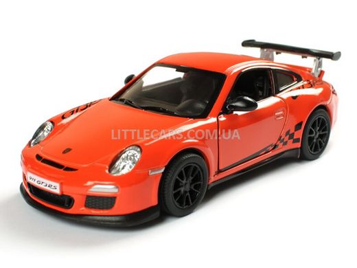 Металлическая модель машины Kinsmart Porsche 911 GT3 RS оранжевый KT5352WO фото