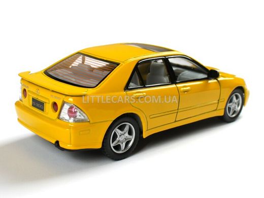 Іграшкова металева машинка Kinsmart Lexus IS300 жовтий KT5046WY фото