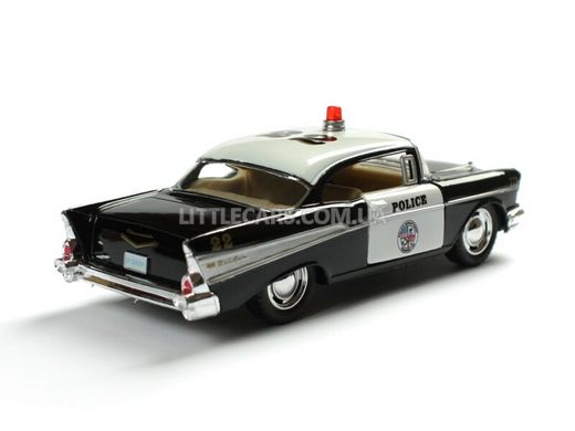 Металлическая модель машины Kinsmart Chevrolet Bel Air 1957 Police Полиция KT5323W фото
