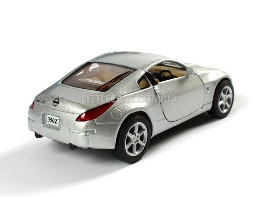 Іграшкова металева машинка Kinsmart Nissan 350Z сірий KT5061WG фото