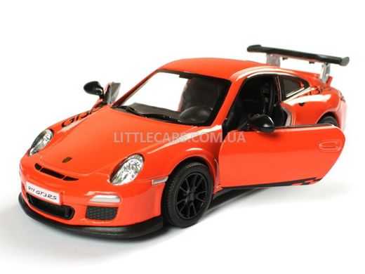 Іграшкова металева машинка Kinsmart Porsche 911 GT3 RS помаранчевий KT5352WO фото