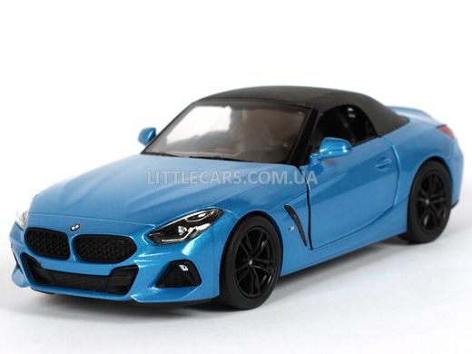 Іграшкова металева машинка Kinsmart BMW Z4 2018 синя KT5419WB фото