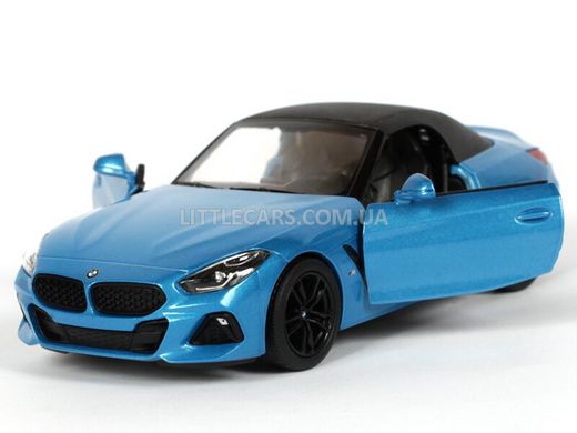 Іграшкова металева машинка Kinsmart BMW Z4 2018 синя KT5419WB фото