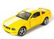 Іграшкова металева машинка Kinsmart Ford Mustang GT 2006 жовтий з наклейкою KT5091FWY фото 1