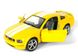 Іграшкова металева машинка Kinsmart Ford Mustang GT 2006 жовтий з наклейкою KT5091FWY фото 2