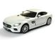 Іграшкова металева машинка Kinsmart Mercedes-Benz AMG GT білий KT5388WW фото 1