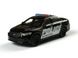 Іграшкова металева машинка Welly Ford Interceptor Police поліцейський чорний 43671CWBL фото 1