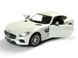 Металлическая модель машины Kinsmart Mercedes-Benz AMG GT белый KT5388WW фото 2