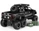 Іграшкова металева машинка Ford F-150 Raptor 6х6 1:26 чорний 7682BL фото 4